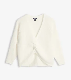 Best Hatley Cross Over Sweater - Winter White