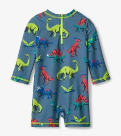 Clearance Hatley Dangerous Dinos Baby One-Piece Rashguard