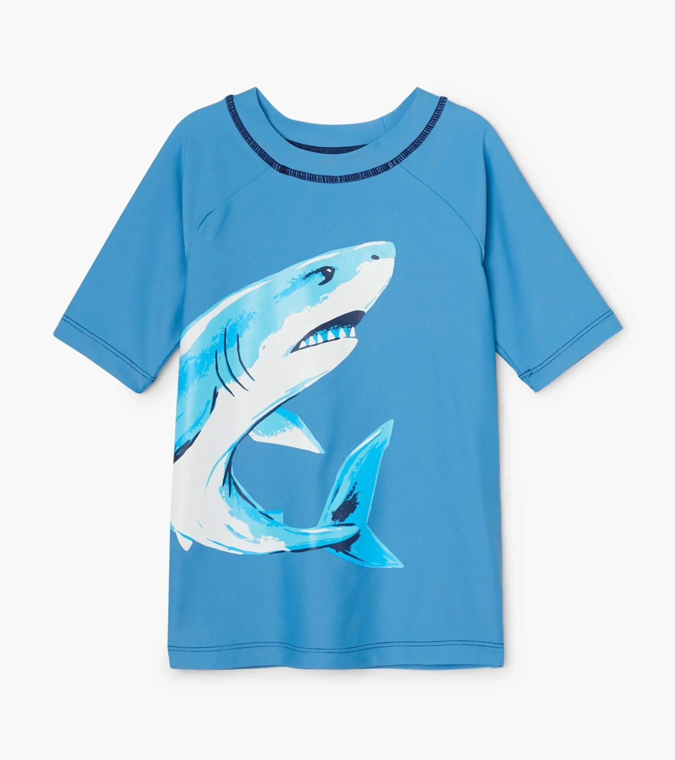 New Hatley Deep Sea Shark Short Sleeve Rashguard