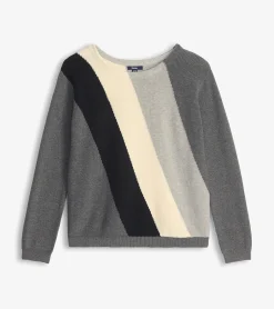 Online Hatley Devon Sweater - Diagonal Stripes