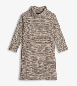 Online Hatley Draped Collar Dress - Heather Grey