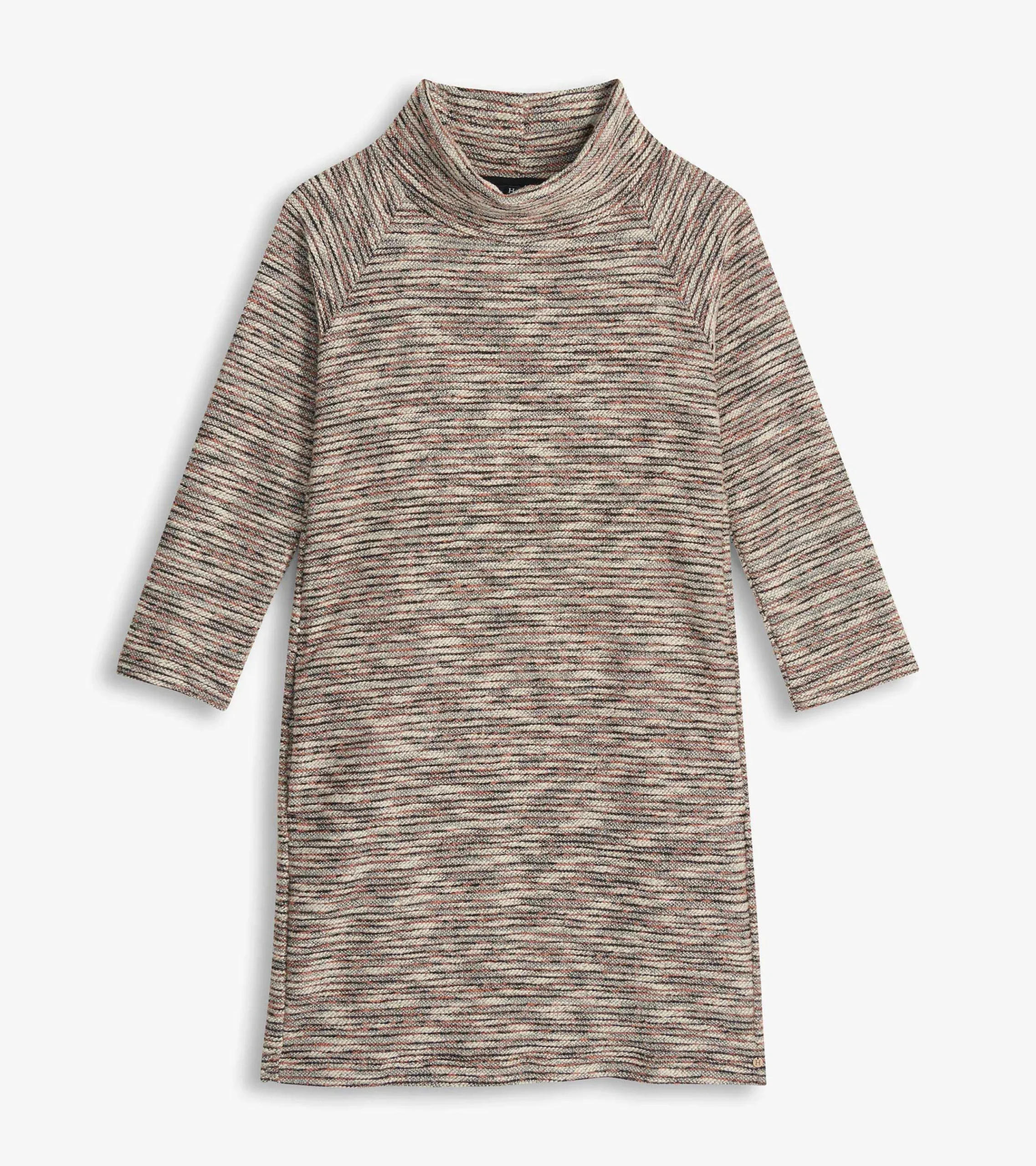 Online Hatley Draped Collar Dress - Heather Grey