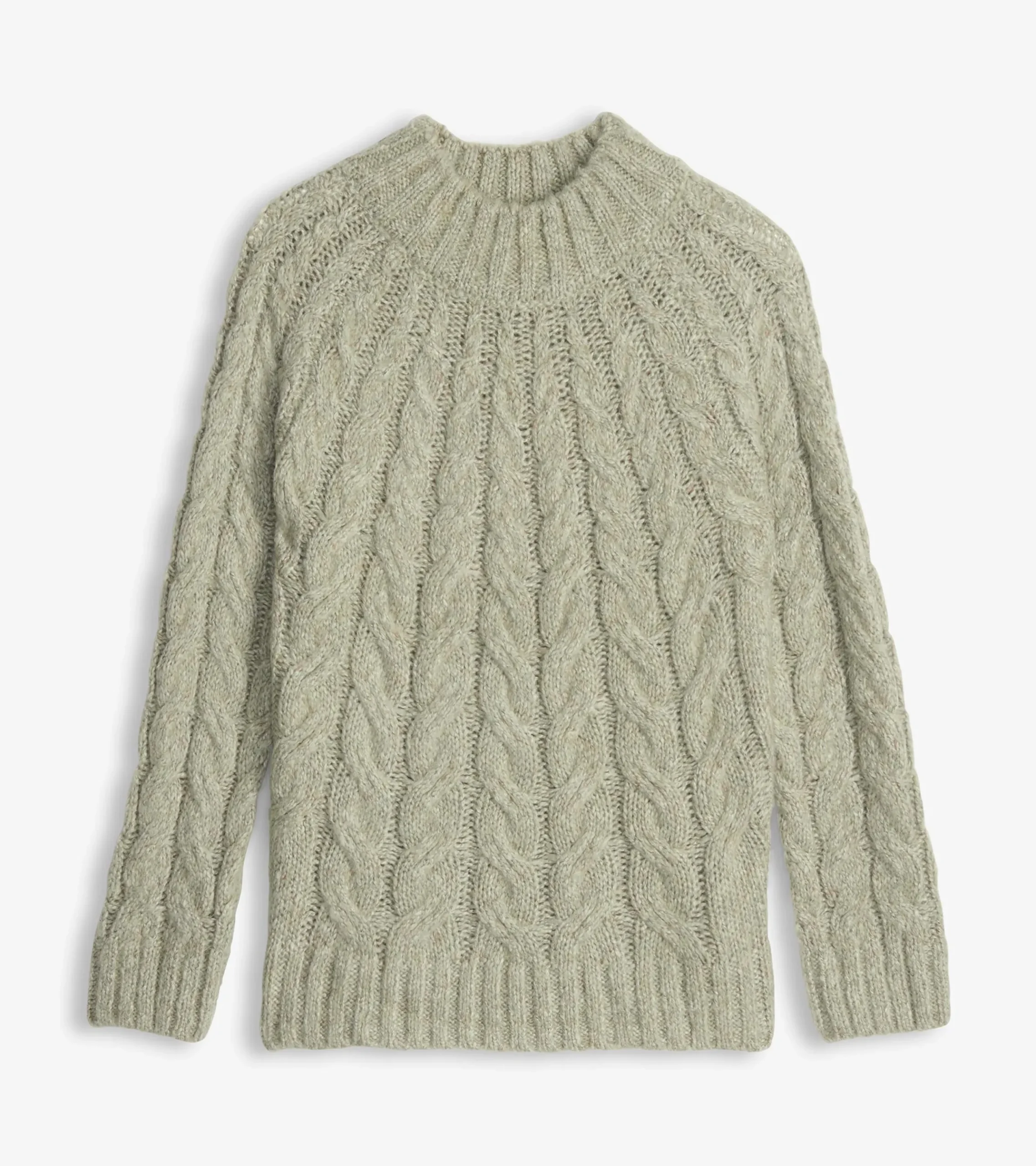 Best Hatley Dylan Cable Knit Sweater - Moss Green
