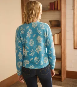 Outlet Hatley Ella Sweater - Linen Flowers