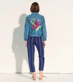 Best Hatley Embroidered Denim Jacket