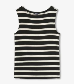 Clearance Hatley Everyday Tank - Caviar Stripes