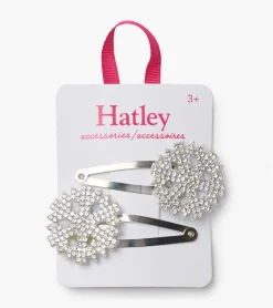 Clearance Hatley Festive Snowflakes Snap Clips