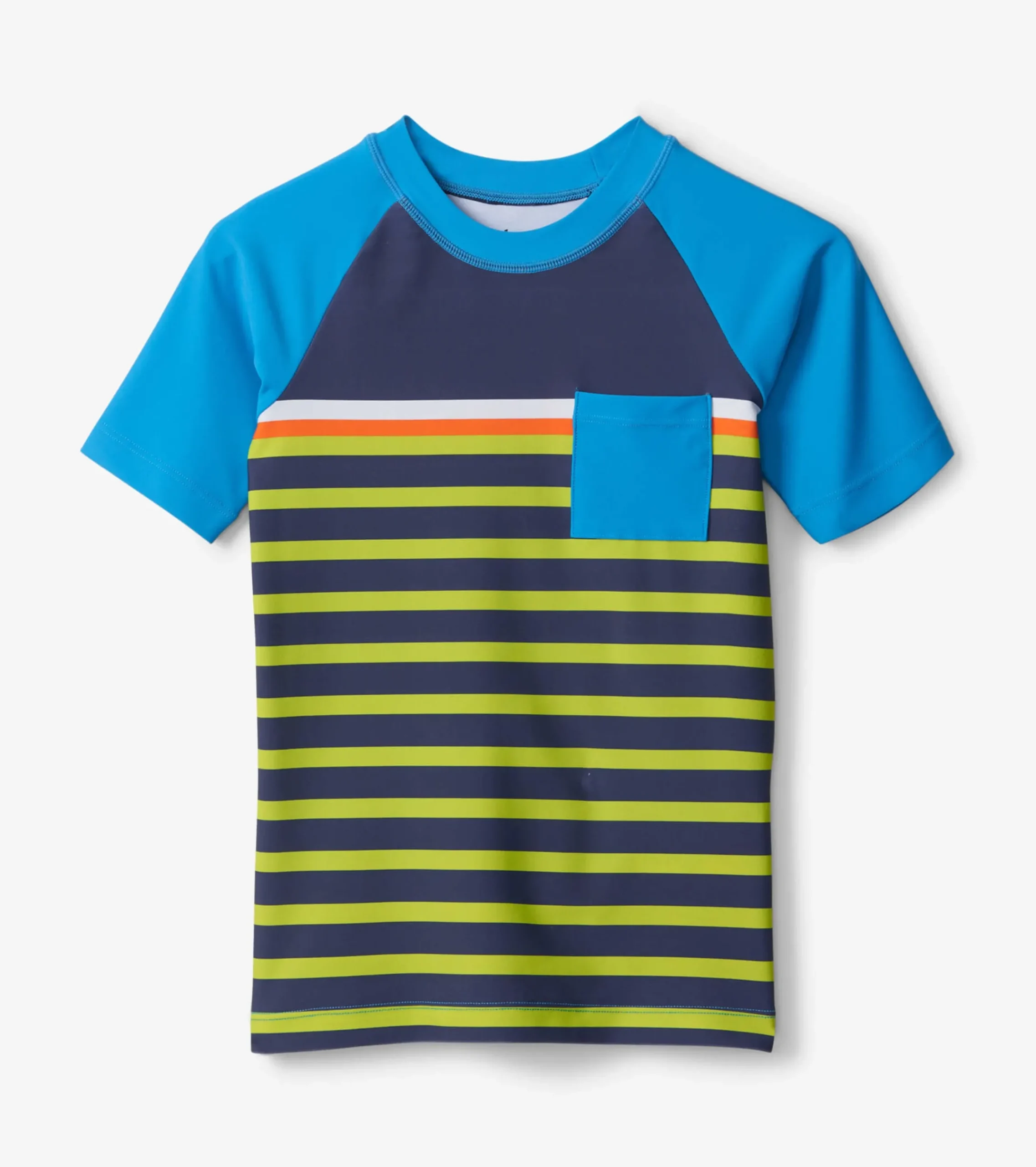 Sale Hatley Fish Stripes Short Sleeve Rashguard