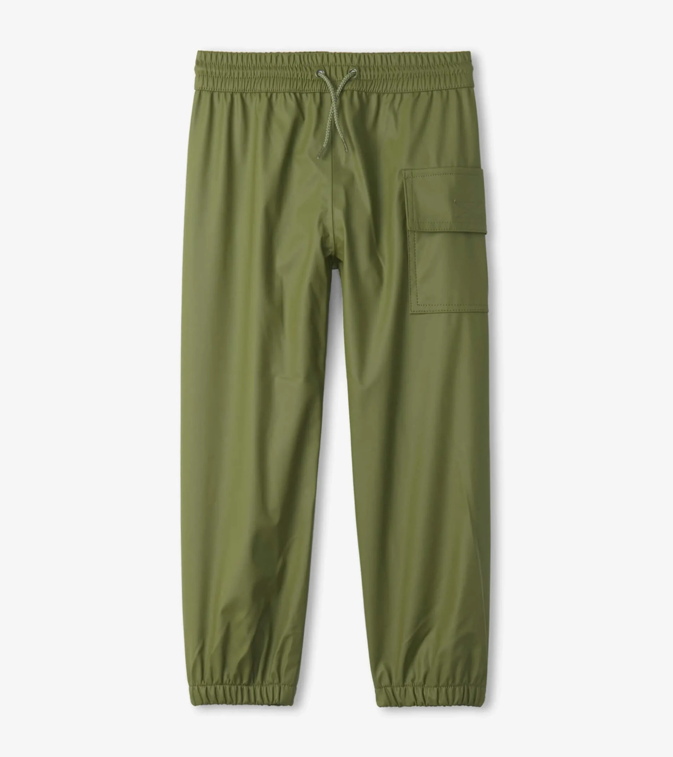 Hot Hatley Forest Green Kids Rain Pants