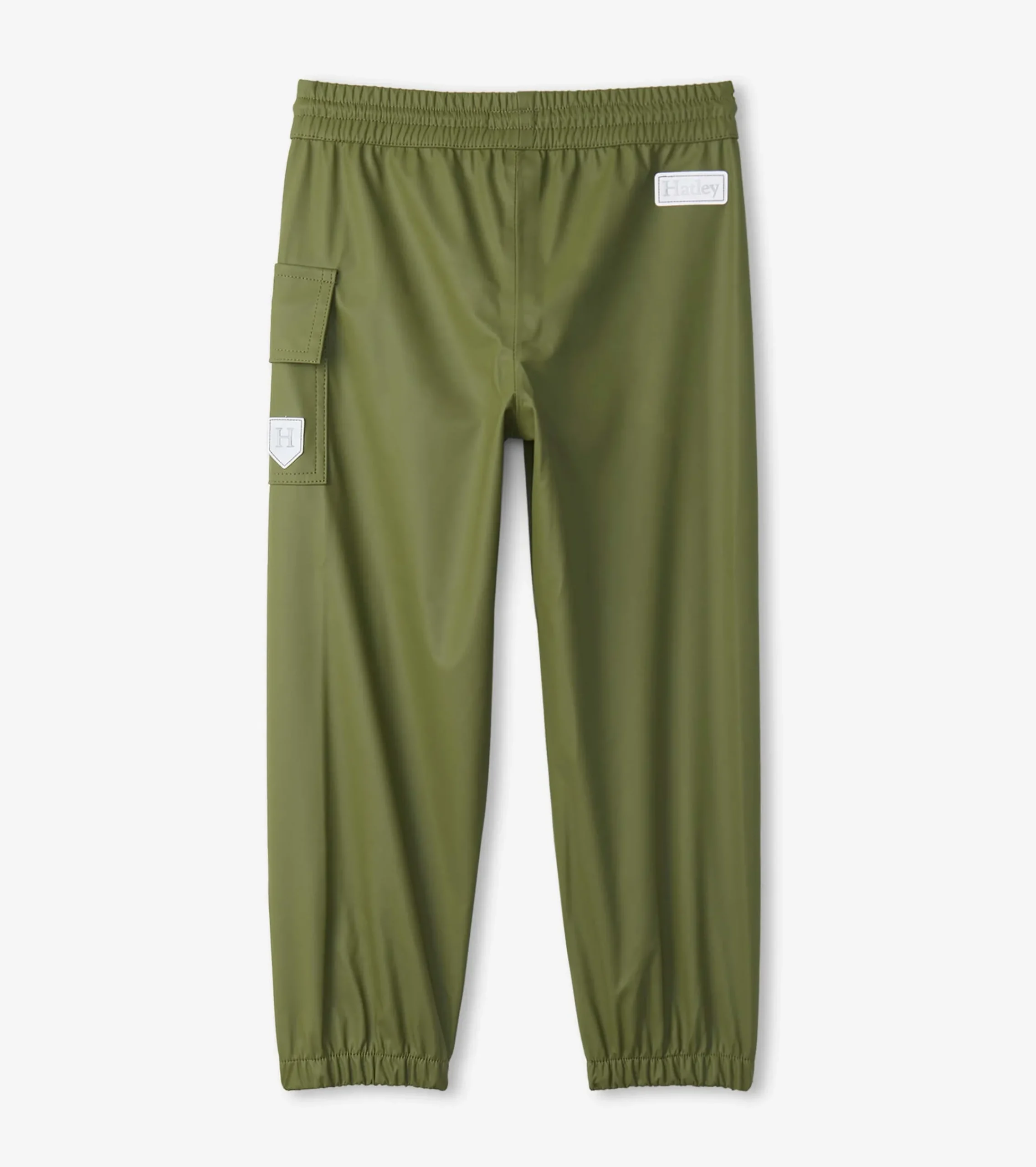 Hot Hatley Forest Green Kids Rain Pants