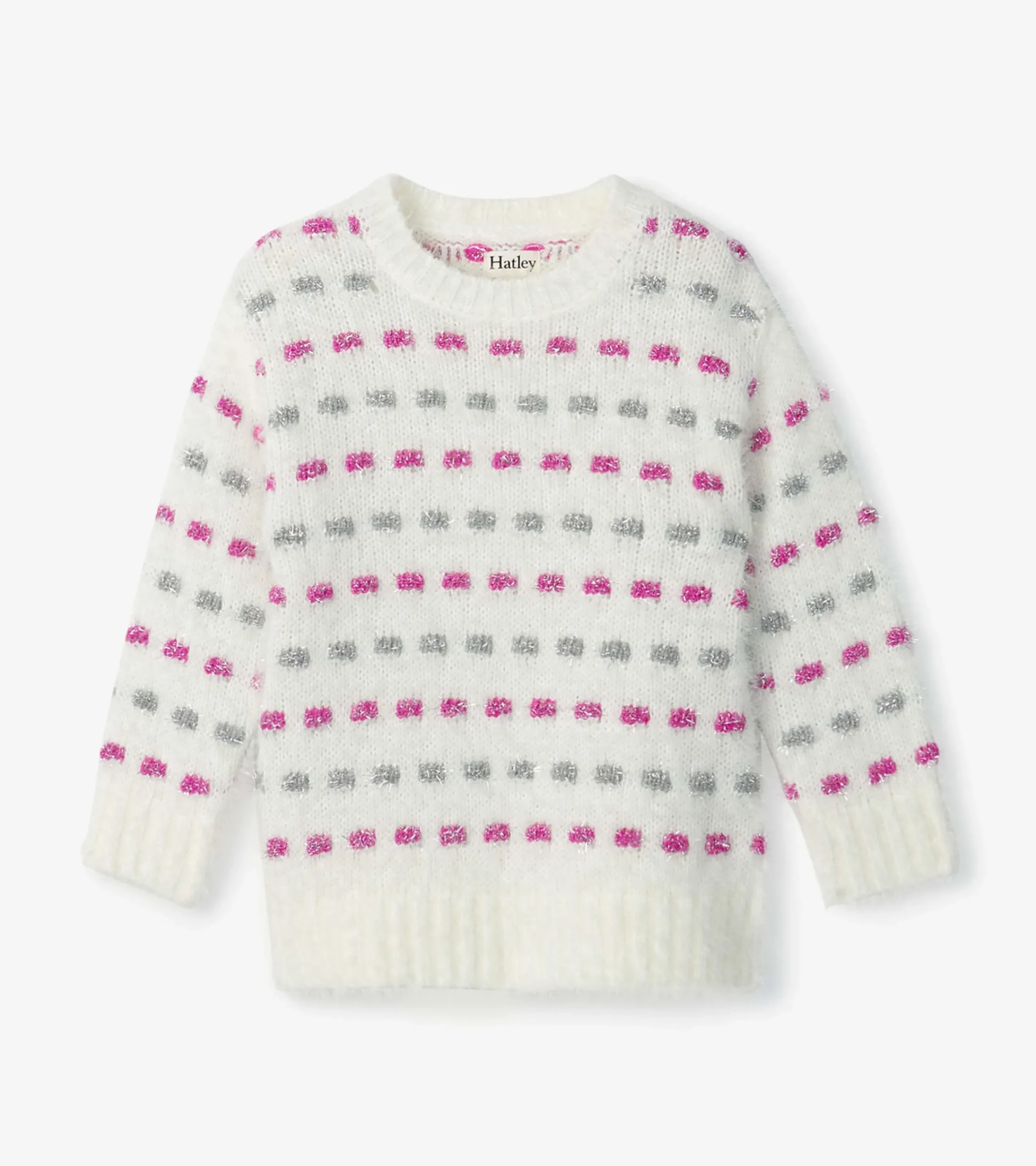 Sale Hatley Girls Basket Weave Sweater Tunic
