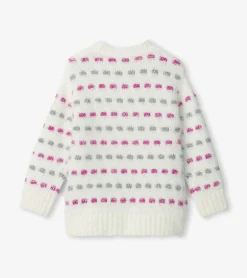 Sale Hatley Girls Basket Weave Sweater Tunic