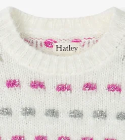 Sale Hatley Girls Basket Weave Sweater Tunic