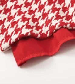 Clearance Hatley Girls Big Bow Houndstooth Dress