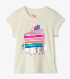Hot Hatley Girls Birthday Cake Graphic Tee