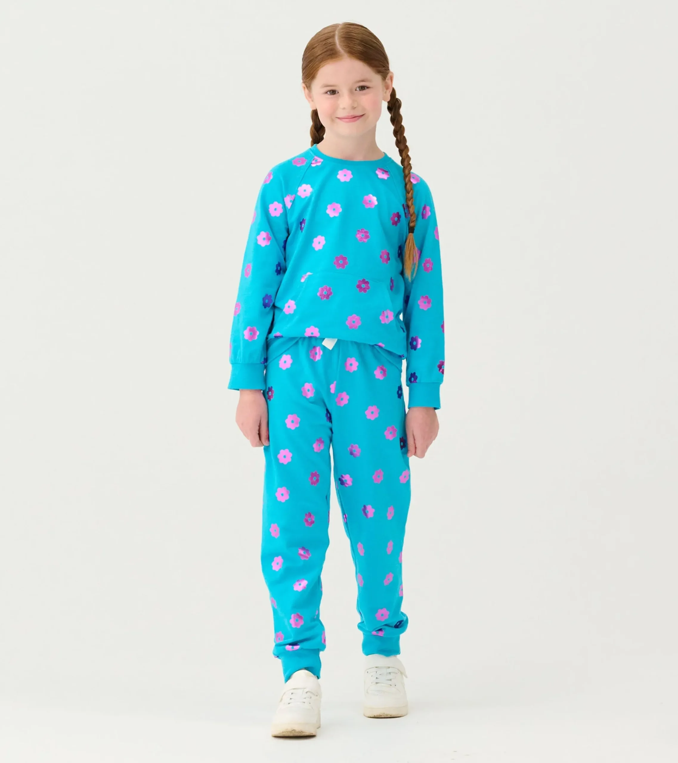 Best Hatley Girls Blossom Cuffed Track Pants