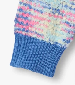 Online Hatley Girls Blue Boucle Sweater Dress
