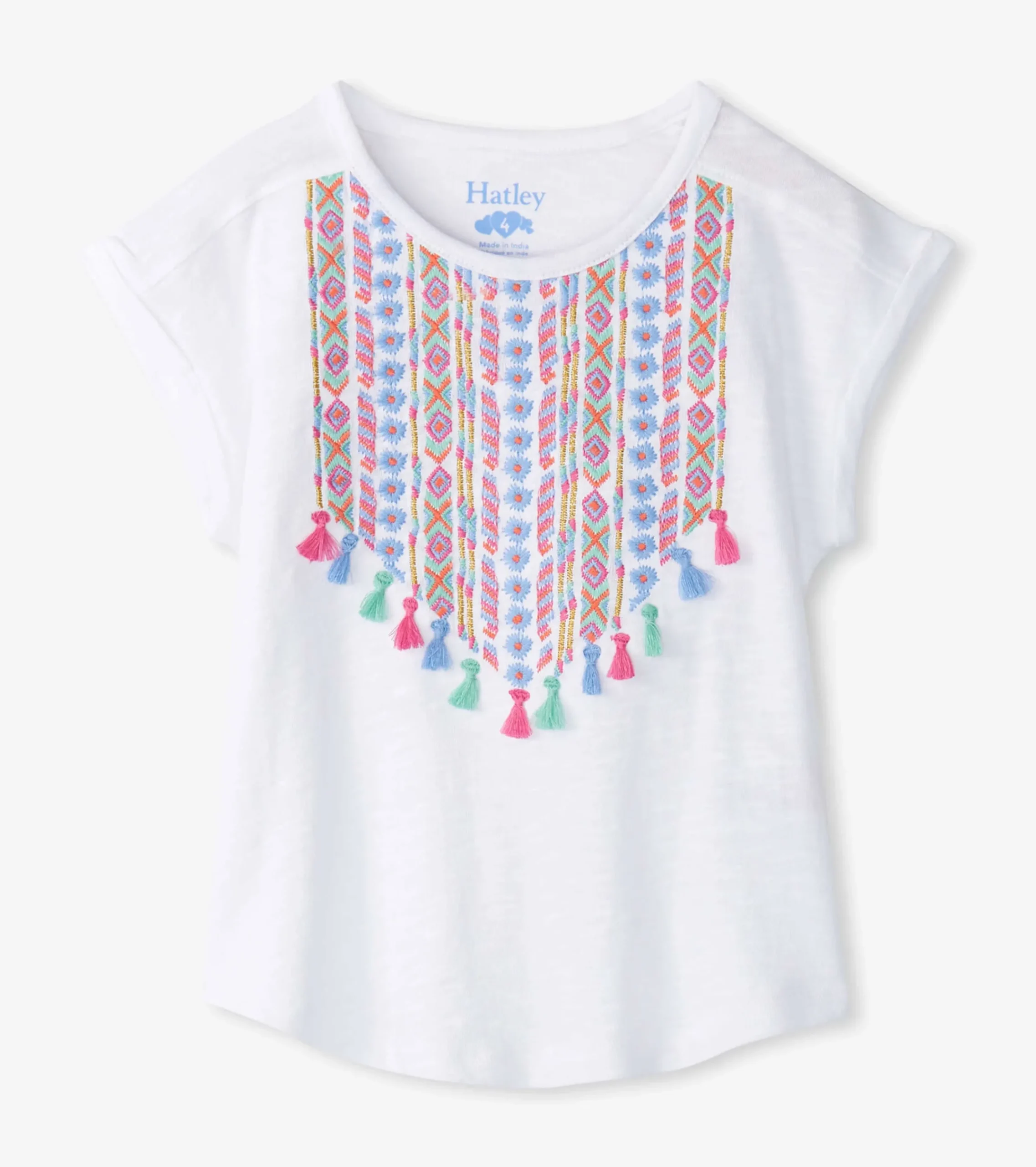Hot Hatley Girls Boho Relaxed Relaxed T-Shirt