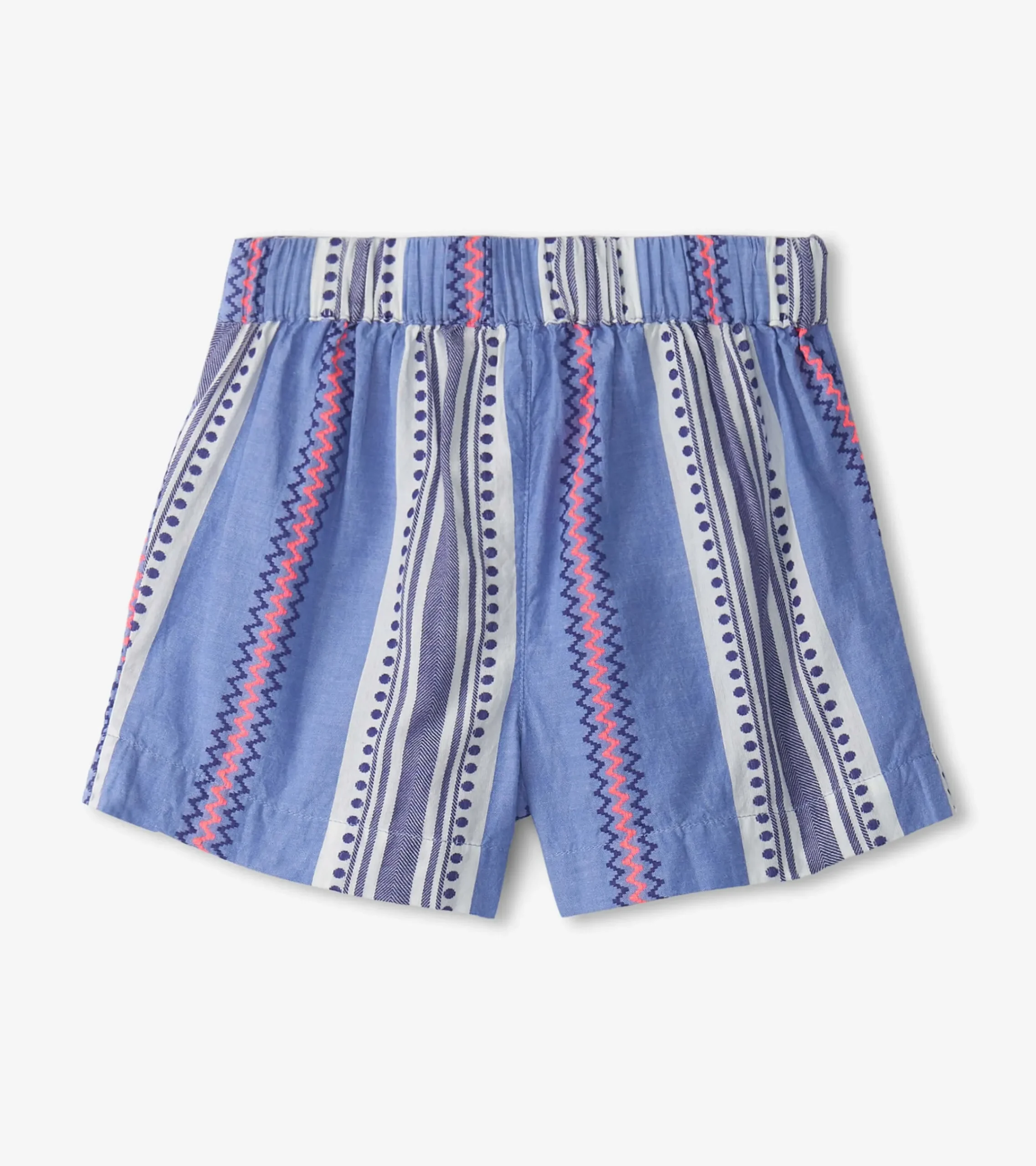 Hot Hatley Girls Boho Stripe Paper Bag Shorts