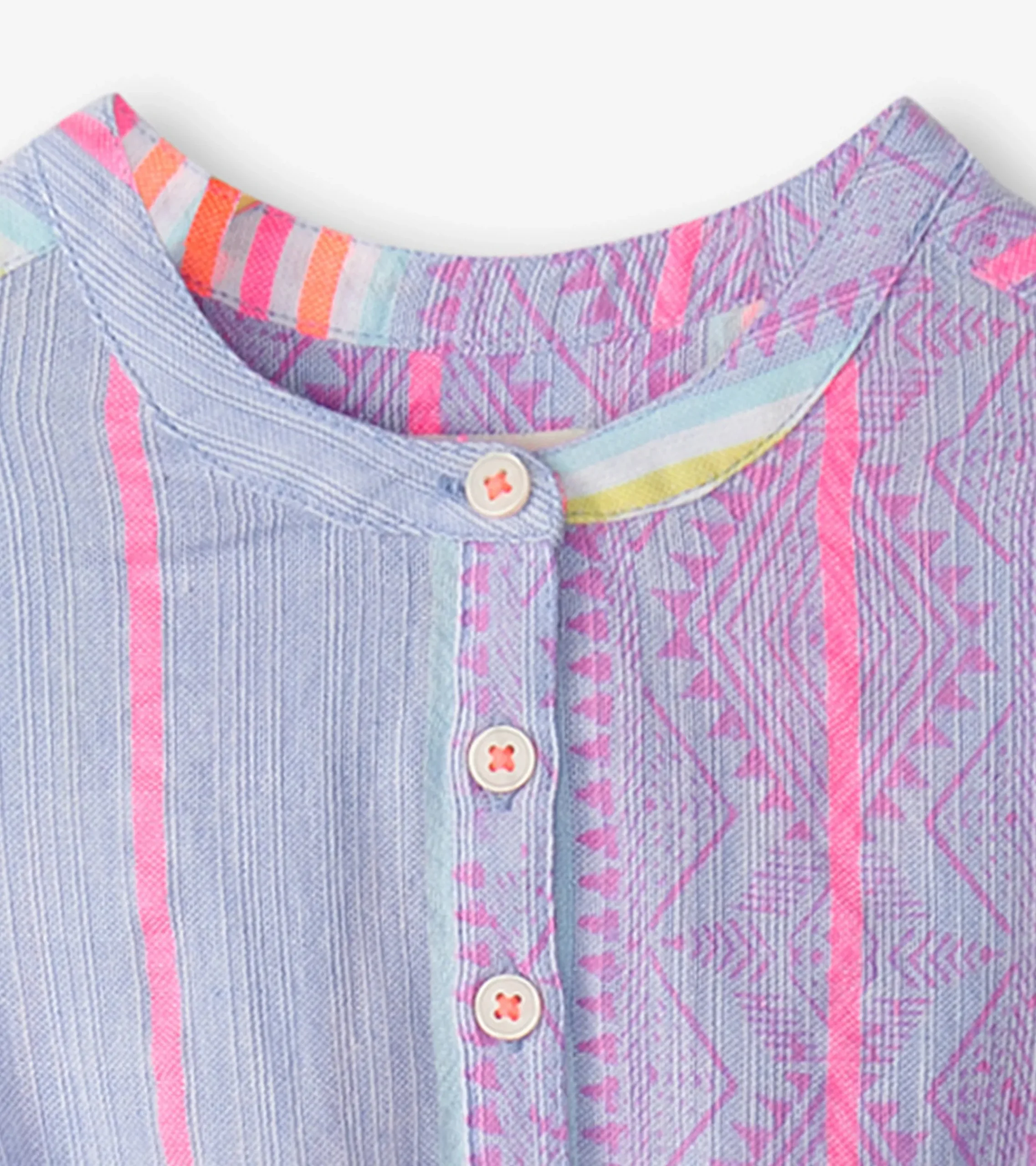 Hot Hatley Girls Boho Summer Smocked Waist Dress