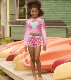 Hot Hatley Girls Candy Stripes Cross Over Cover-Up