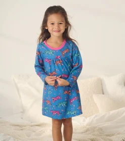 Hot Hatley Girls Celestial Tigers Nightgown