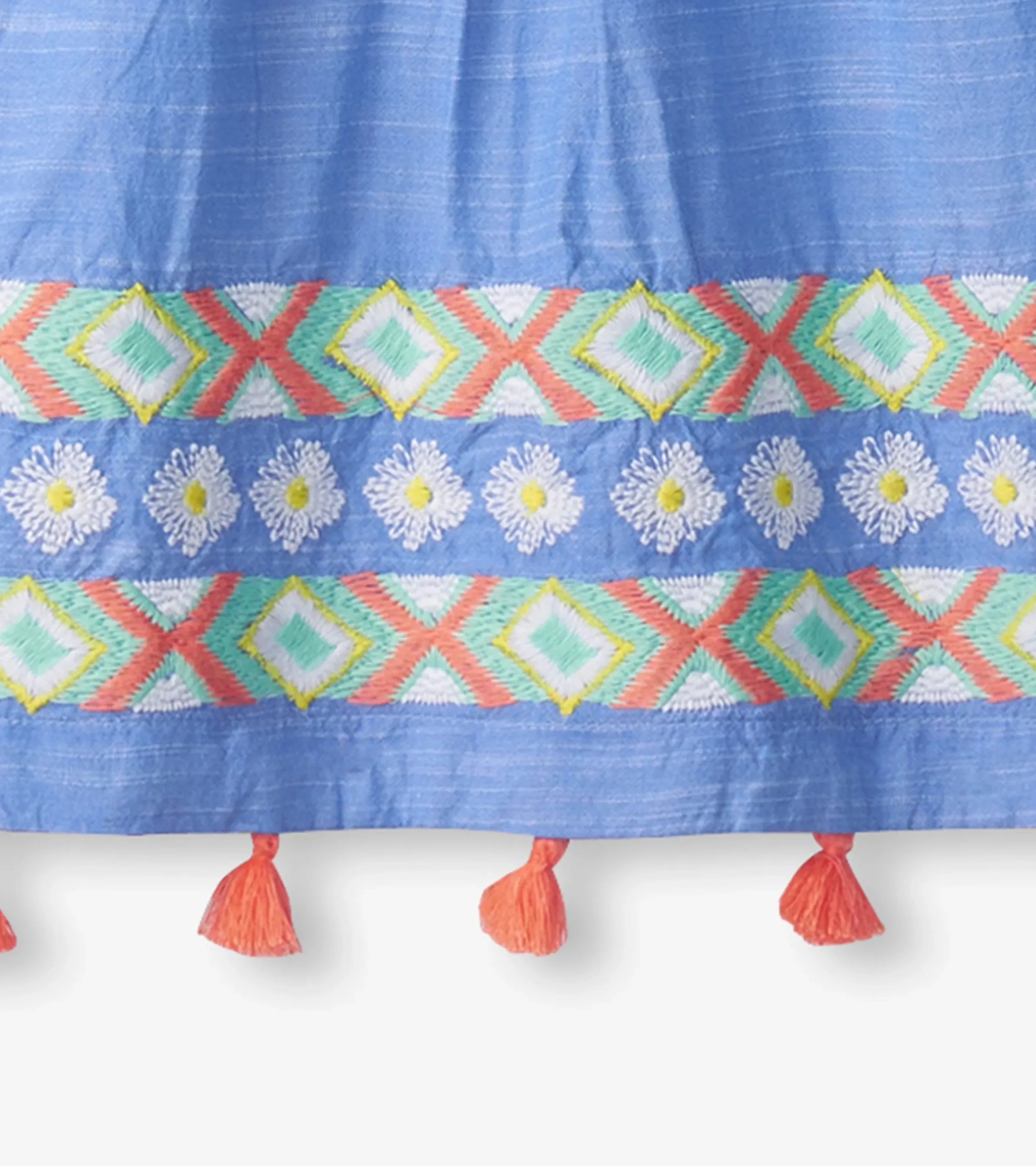 Discount Hatley Girls Chambray Pintuck Dress