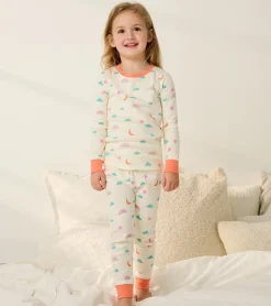 New Hatley Girls Charms Organic Cotton Pajama Set