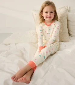 New Hatley Girls Charms Organic Cotton Pajama Set