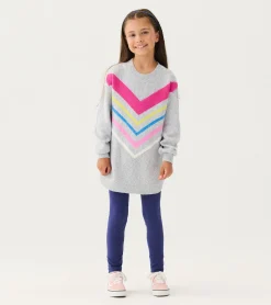 Discount Hatley Girls Chevron Stripe Chunky Sweater Tunic