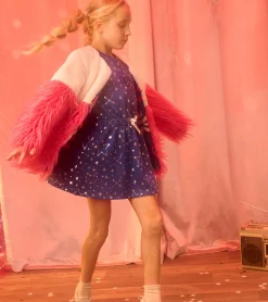 Clearance Hatley Girls Constellations Waist Terry Dress