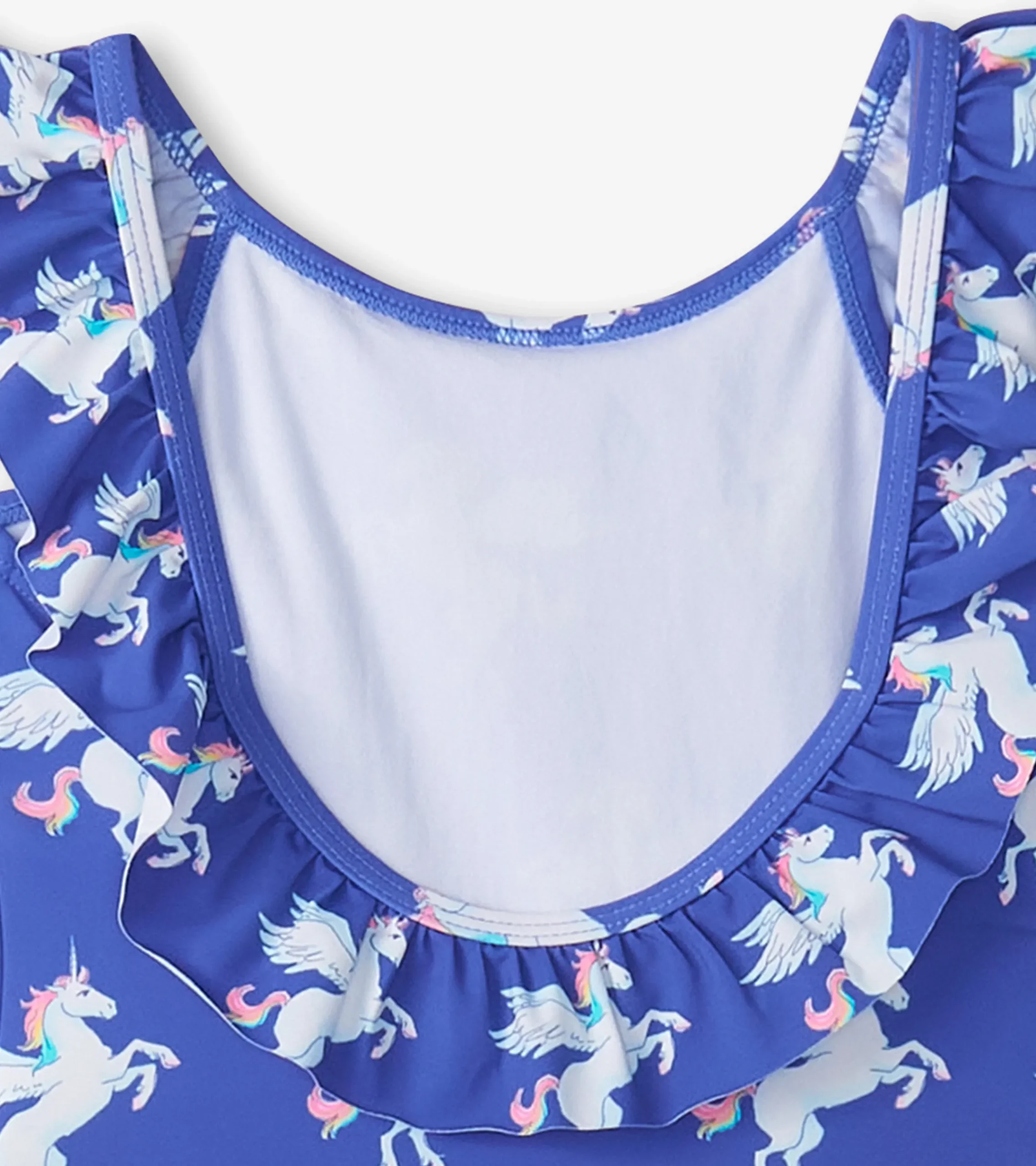 Clearance Hatley Girls Dazzling Unicorn Ruffle Sleeve Swimsuit