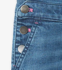 Online Hatley Girls Denim Stretch Classic Overalls