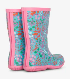 Hot Hatley Girls Ditsy Floral Packable Rain Boots