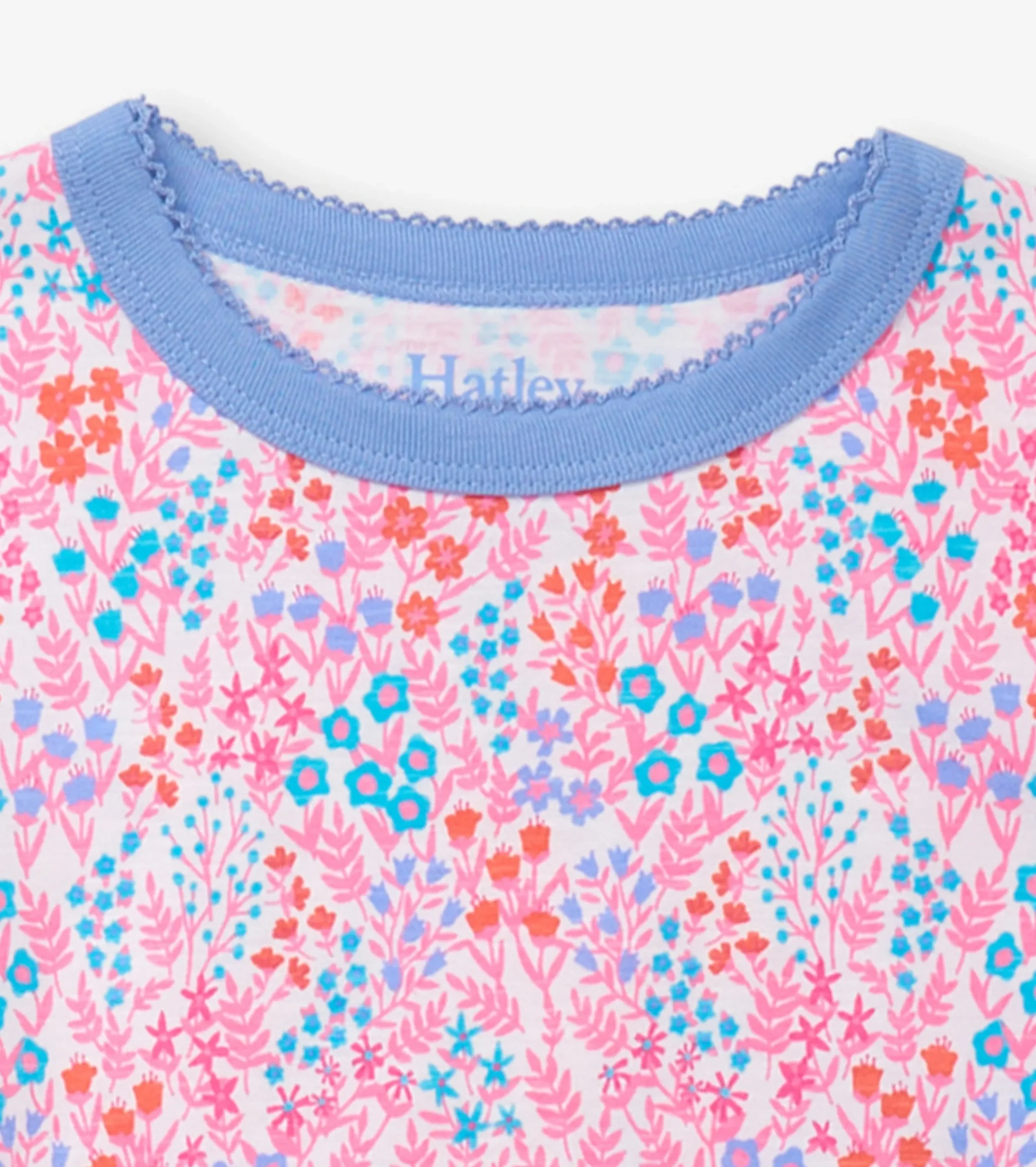 Hot Hatley Girls Ditsy Floral Short Pajama Set
