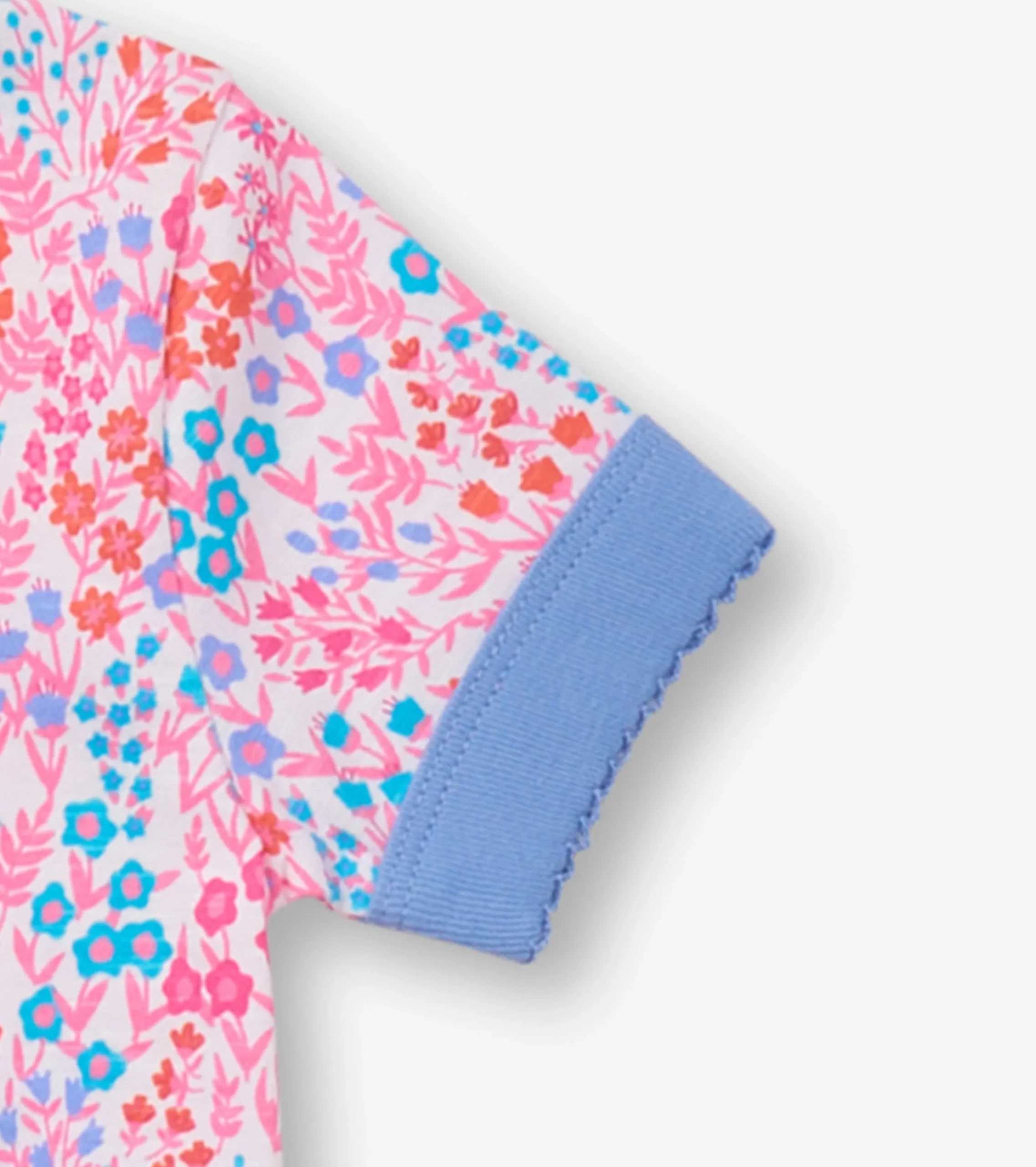 Hot Hatley Girls Ditsy Floral Short Pajama Set
