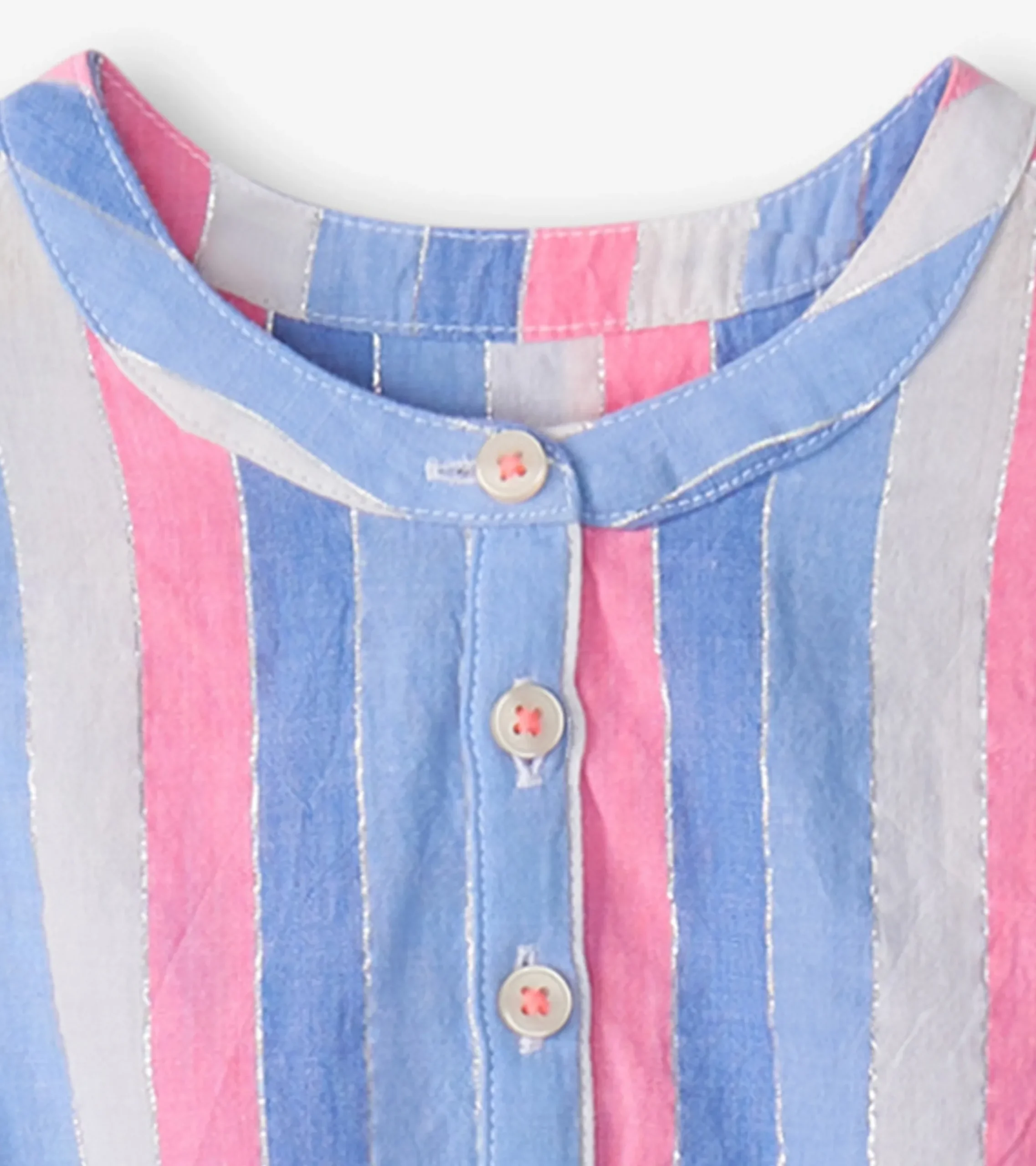 Sale Hatley Girls Evening Sky Smocked Waist Dress