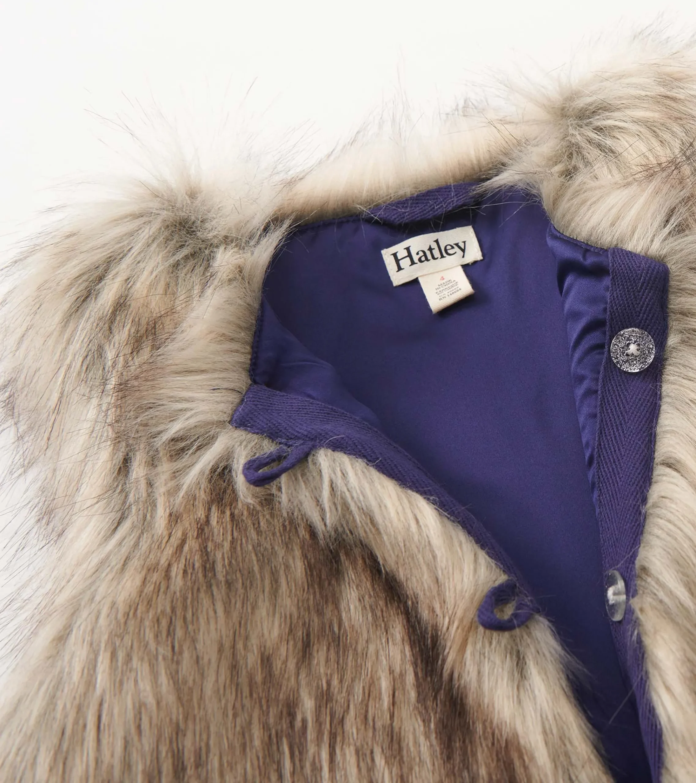 Discount Hatley Girls Faux Fur Vest