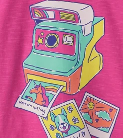 Sale Hatley Girls Flash Photo Graphic Tee