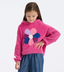 Hot Hatley Girls Flower Power Hoodie