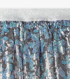 New Hatley Girls Flower Shimmer Sequin Tulle Skirt