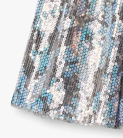 New Hatley Girls Flower Shimmer Sequin Tulle Skirt