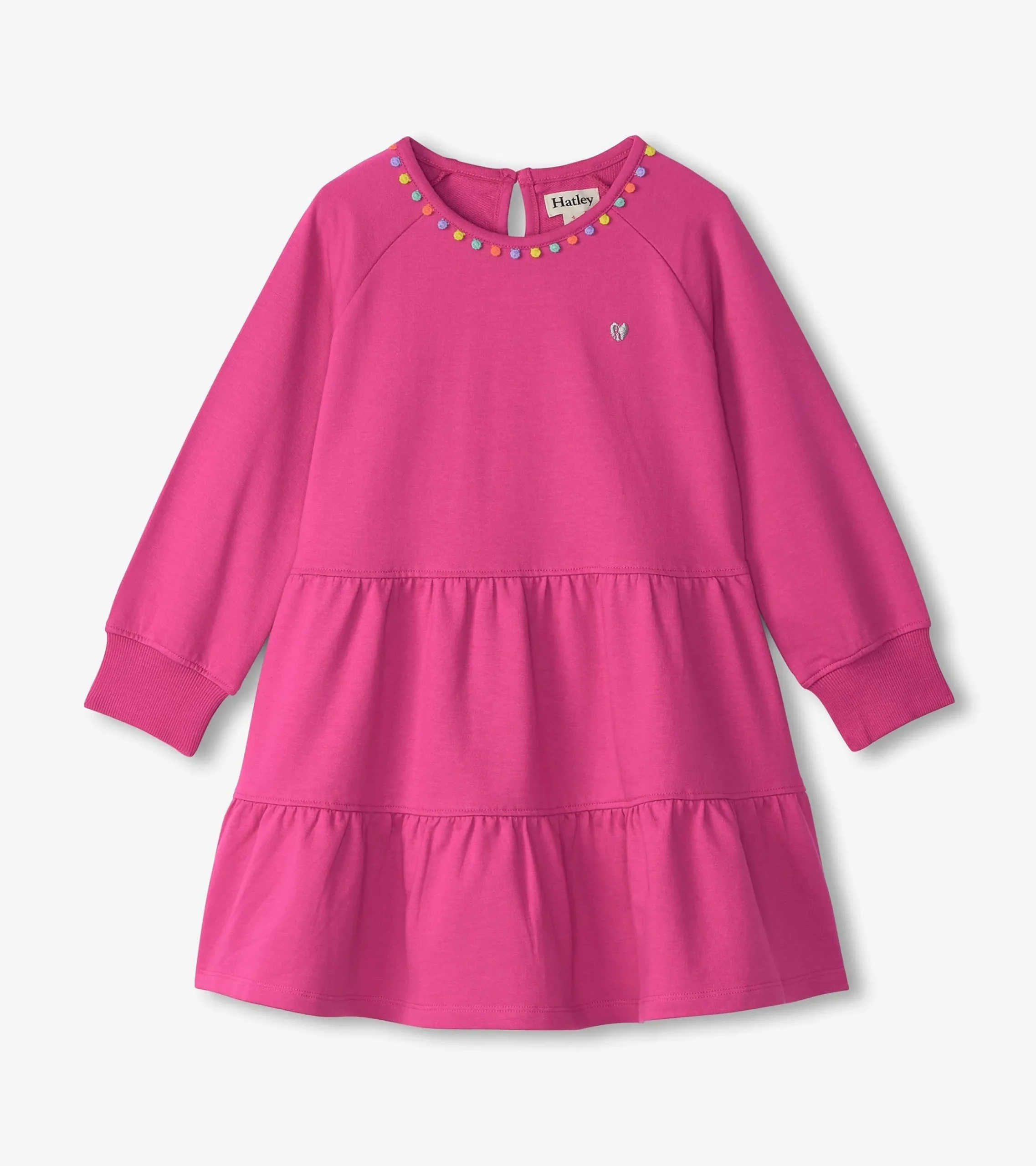 Hatley Girls Flowers Gathered Tiered Dress