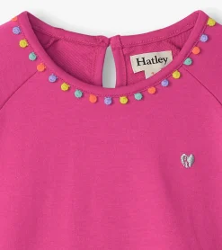 Hatley Girls Flowers Gathered Tiered Dress