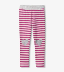Online Hatley Girls Fun Hearts Waist Leggings