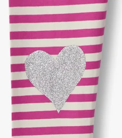 Online Hatley Girls Fun Hearts Waist Leggings
