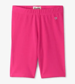 Hatley Girls Fuschia Bike Shorts