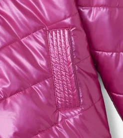 Hot Hatley Girls Fuschia Star Puffer Jacket