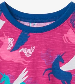 Sale Hatley Girls Galactic Unicorn Drop Waist Dress