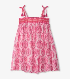 Discount Hatley Girls Geo Mosaic Dress